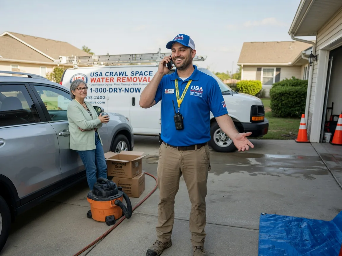 Crawl Space Water Removal Hot Springs Village, AR FAQs